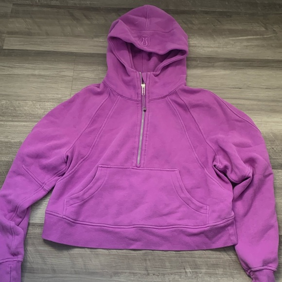 lululemon athletica Tops - Lululemon Magenta Purple Scuba Jacket